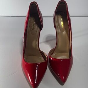 Red Patent Leather Women's fashion nova
